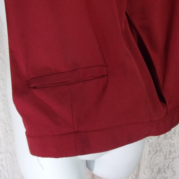 CB Collection Cranberry Pants Dress Slacks Size 10 - Picture 2 of 3